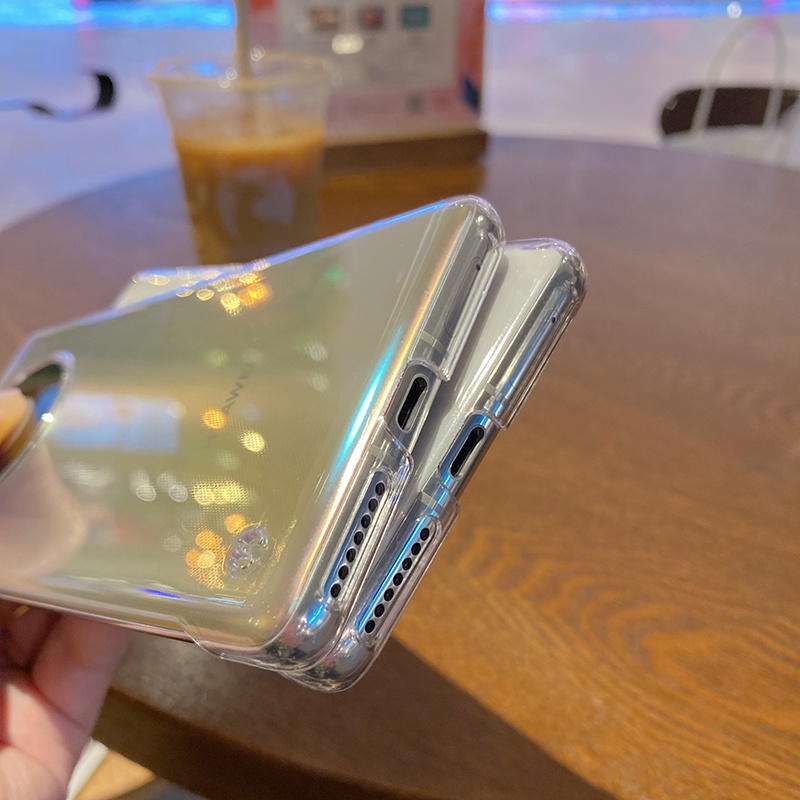 Ốp Điện Thoại PC Cứng Trong Suốt Không Viền Cho Huawei Mate 40 30 20 P50 P40 P30 P20 Pro Plus Pro+