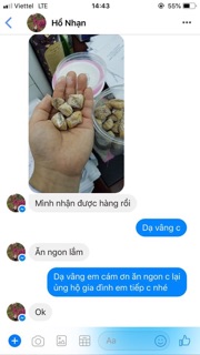 2kg kẹo bột + 1kg bột sắn