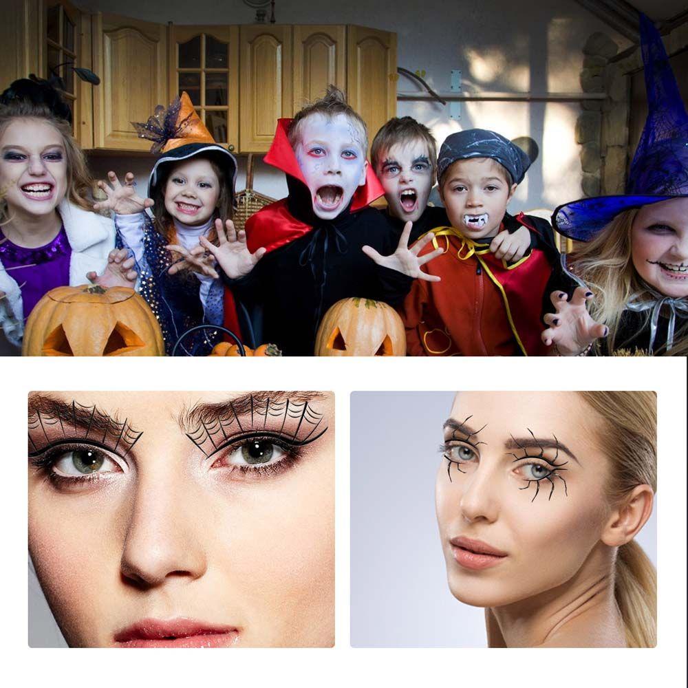 Miếng Dán Kẻ Mắt Tự Dính Dùng Trang Trí Tiệc Halloween