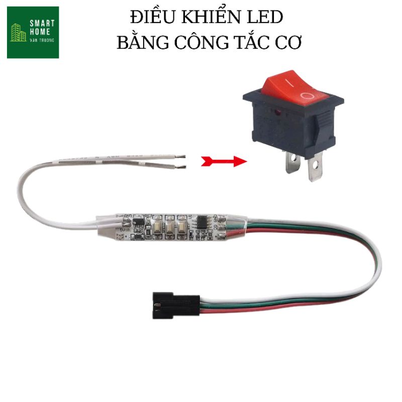 10M cuộn LED 24V chạy đuổi đơn sắc, đèn hắt trần, cho cầu thang,  tường thạch cao