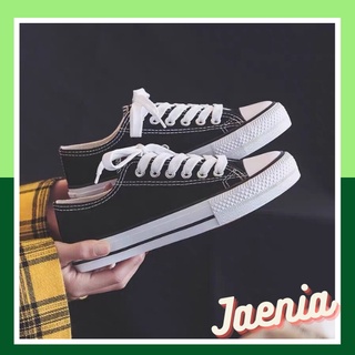 Giày nữ thể thao giá rẻ cổ thấp đẹp đế thấp Hàn Quốc cao cấp JAENIA G001