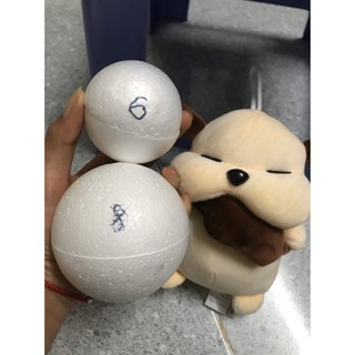 Banh Xốp Tròn - Cầu Tròn Kích Thước 4cm ~7cm