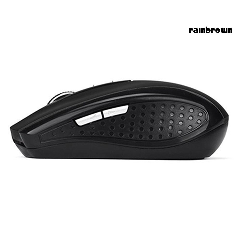 Wireless Gaming Mouse 1200dpi 2.4GHz Ergonomic USB Receiver Mice for PC Laptop /RXDN/