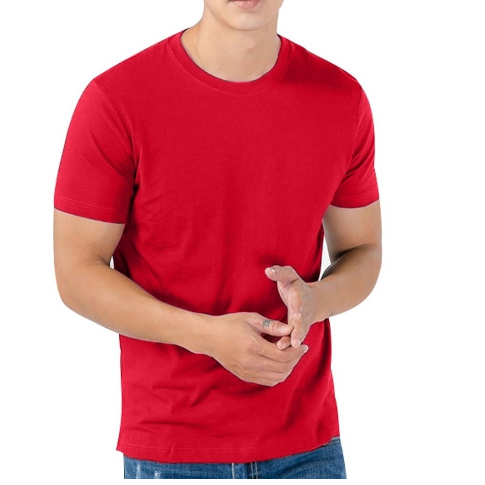 (AM6) Áo Phông Thun Nam Cộc Tay Cổ Tròn - Cổ Tim Basic - Áo Thun nam Chất Cotton Cao Cấp Mềm Mịn Chống Nhăn