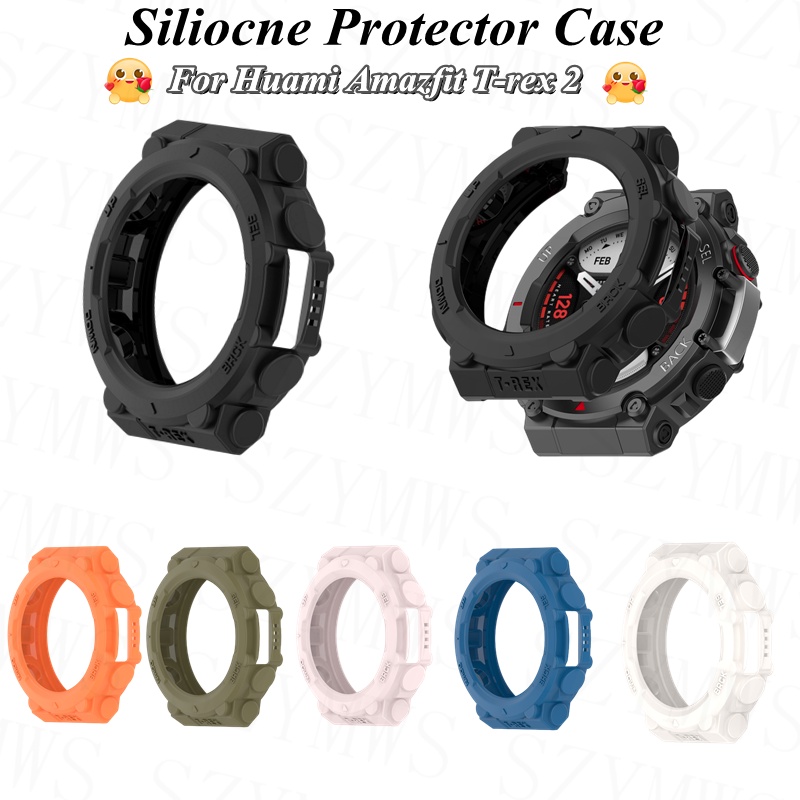 Vỏ Bảo Vệ Bằng TPU Silicon Chống Sốc Cho Huami Amazfit T-rex 2 T-rex 2