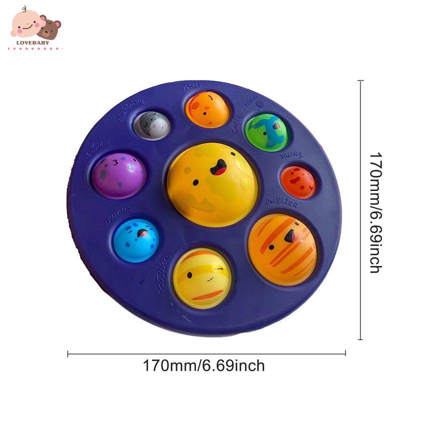 Đồ chơi cầm tay giúp giảm căng thẳng hình các hành tinh