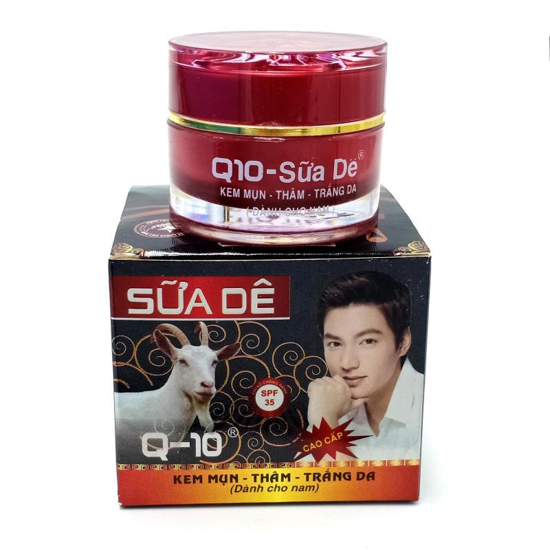 Kem Q10 ốc sên sữa dê mụn thâm trắng da DÀNH CHO NAM 12G