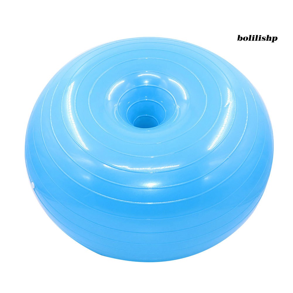 Bóng Bơm Hơi Tập Yoga Hình Bánh Donut 50cm