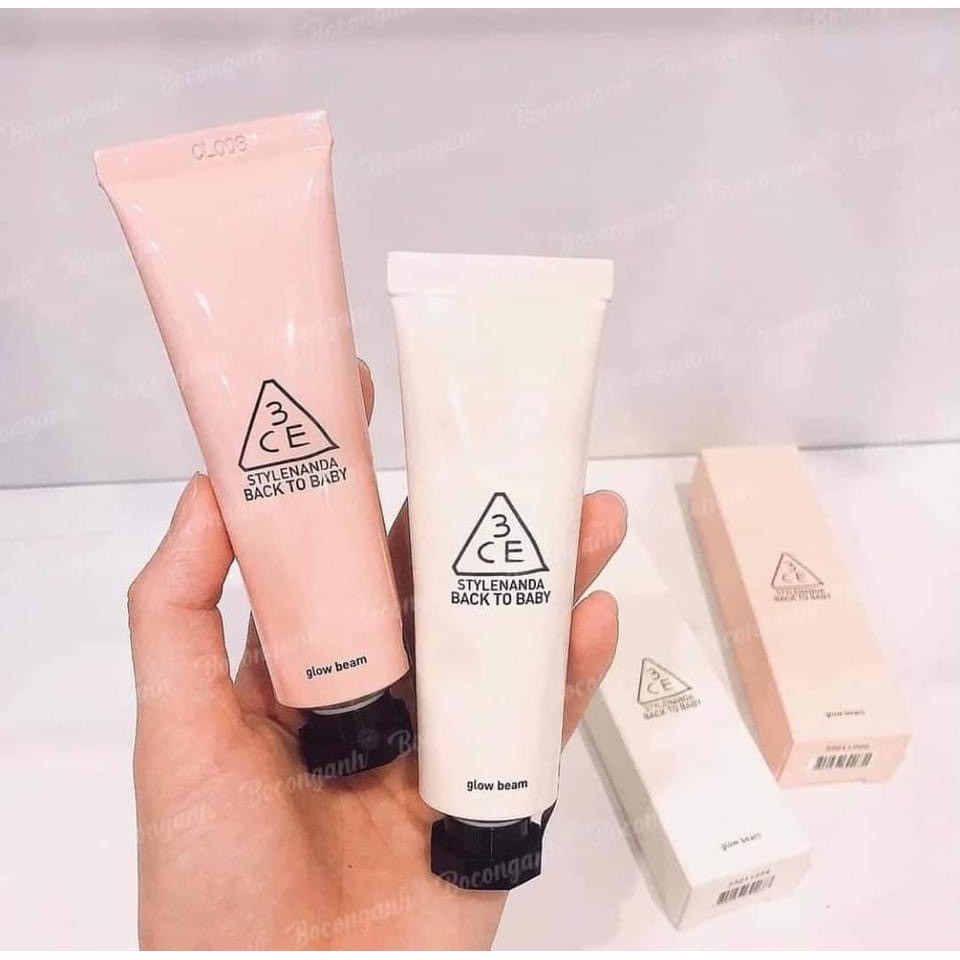 Kem lót 3ce Back to baby glow beam