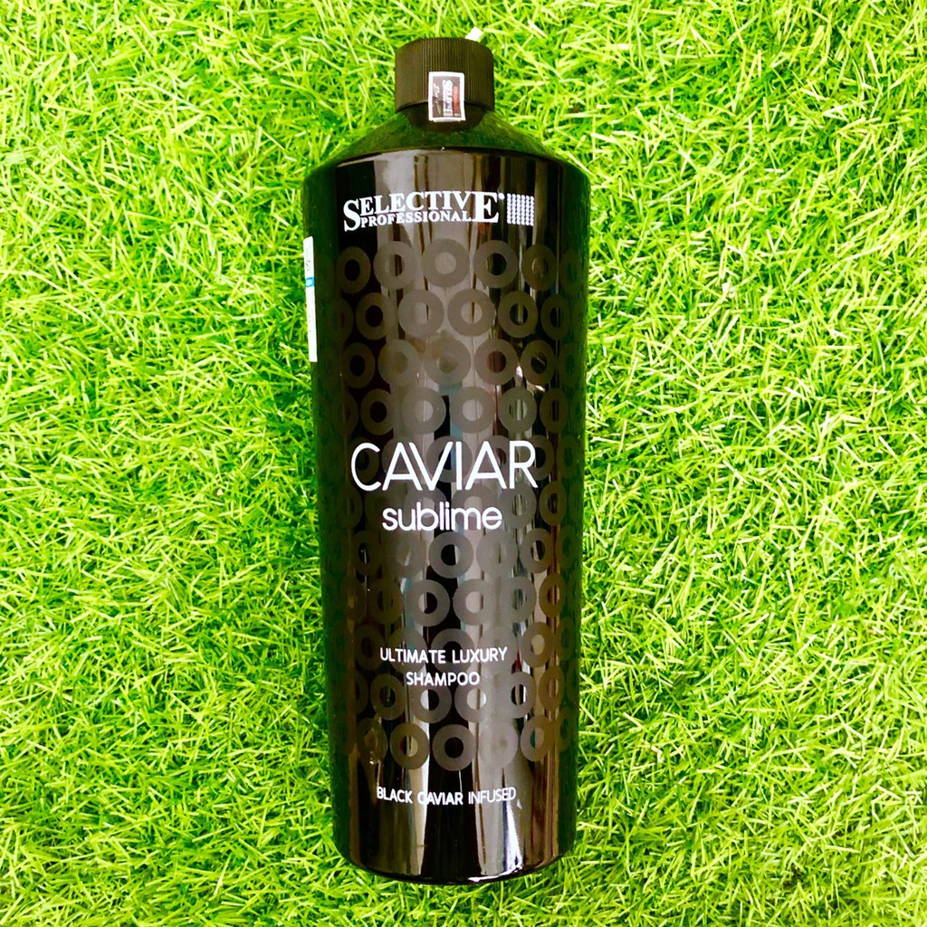 Dầu gội dưỡng ẩm phục hồi tóc chiết xuất trứng cá tầm - Selective Caviar Sublime Ultimate Luxury shampoo 1000ml