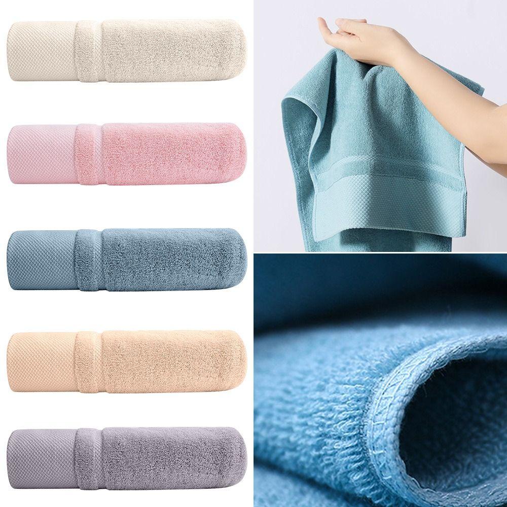 Khăn Tắm Lớn Bằng Vải Cotton Nguyên Chất Nhanh Khô Dành Cho Người Lớn