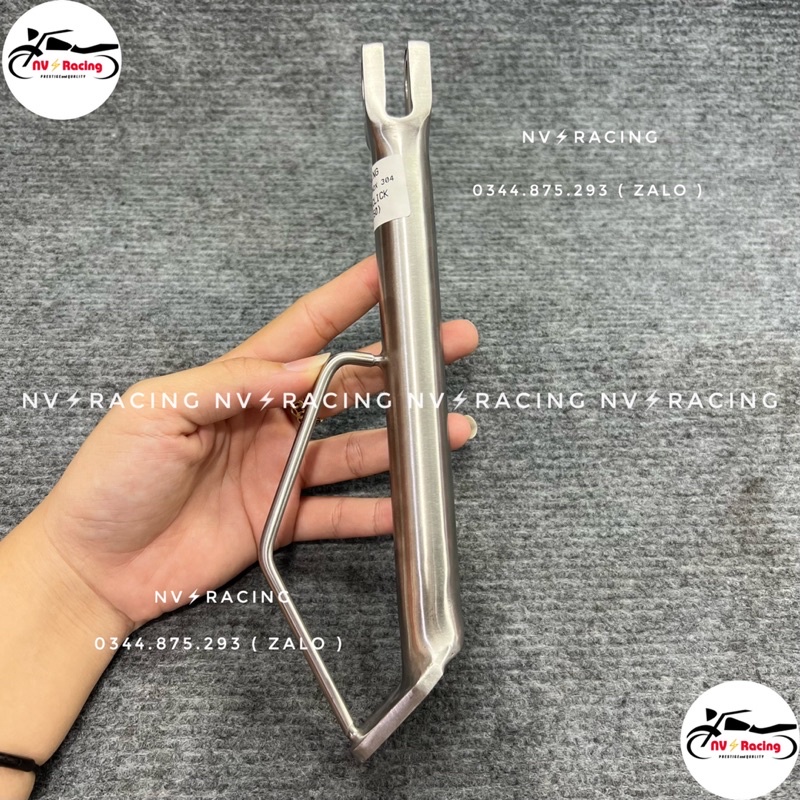 Chống nghiêng Vario, Click 125 150, Dream Wave Salaya inox 304 không gỉ sét ( tặng lò xo inox )