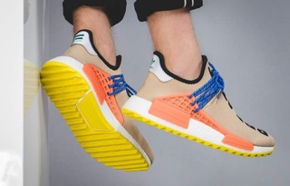 [CÓ SẴN] Pharrell x Adidas NMD Human Race Breath Walk ( vàng chanh)