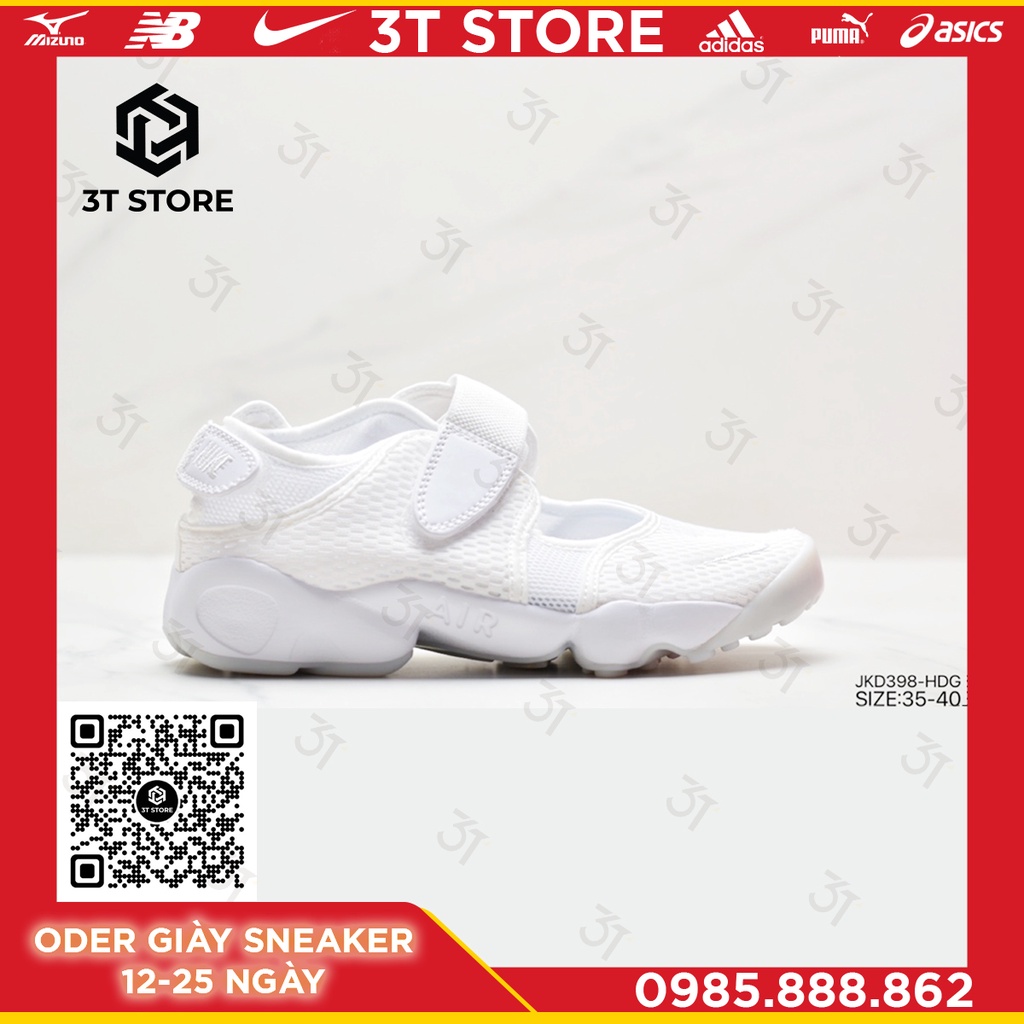 GIÀY SNEAKER MÃ SẢN PHẨM: 848386_Nike Air Rift Breathe Black WHite_FULL BOX_FREE SHIP TOÀN QUỐC