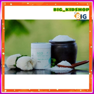 Muối Tắm Bé Sinh Dược Eco 400g (Có tem chống hàng giả)- Muối tắm bé Eco 400g tắm sạch rôm sảy, mề đay, tràm sữa