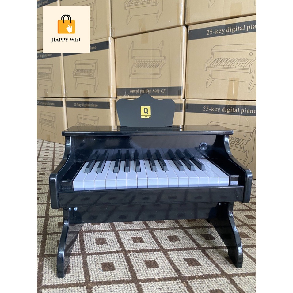 Đàn piano dành cho trẻ em âm thanh rõ ràng, piano điện chất liệu gỗ tốt, đồ chơi piano sang trọng