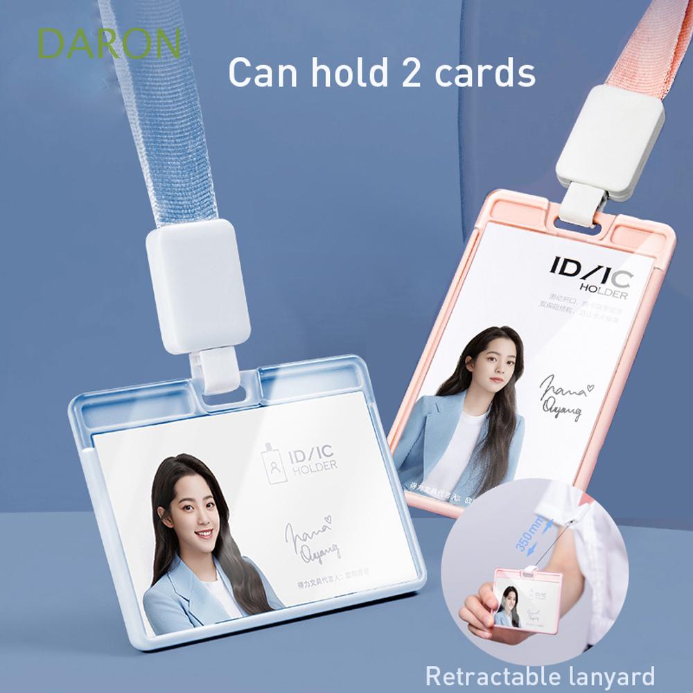 Bao Đựng Thẻ Trong Suốt Có Khóa Thu Gọn Tiện Dụng Ốp