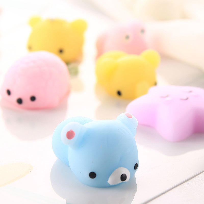 Đồ chơi bóp nén mềm dẻo giải tỏa căng thẳng hình động vật đáng yêu tiện lợi
