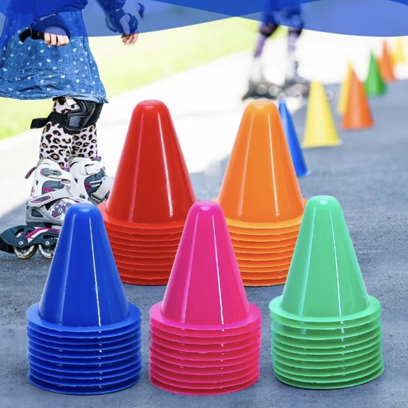 Cốc nấm chướng ngại vật trượt patin loại tốt, slalom patin ván trượt
