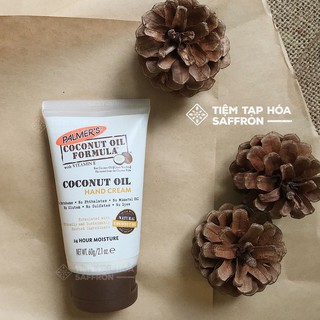 (60g) Kem dừa dưỡng da tay Palmers - Coconut oil formula hand cream