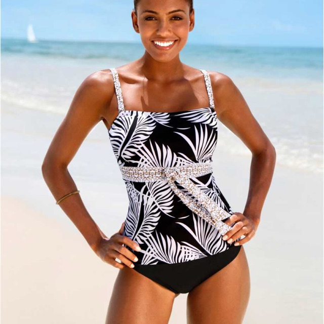 Bonprix Takini Áo bơi nữ 1 mảnh kèm ảnh thật A0969