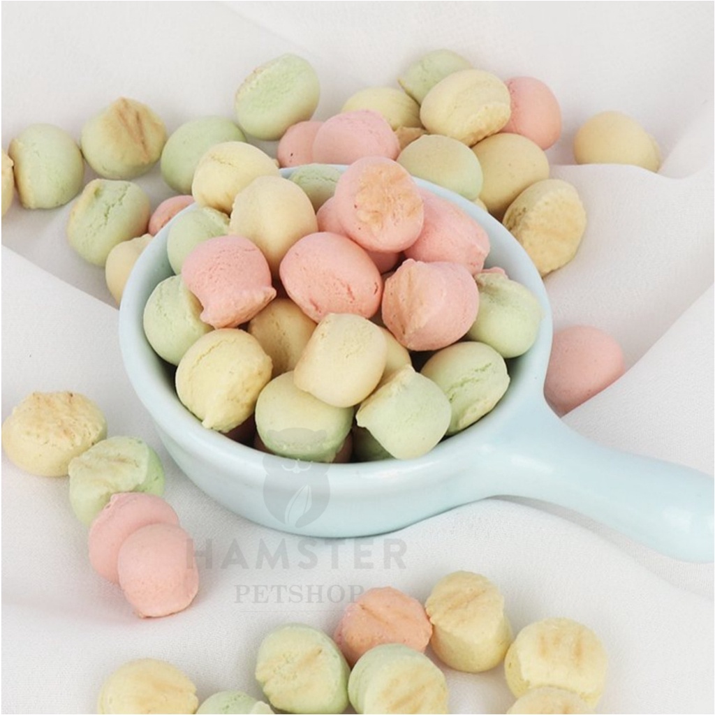 Bánh sữa Milk Ball cho Hamster, thỏ , bọ , sóc, thú cưng