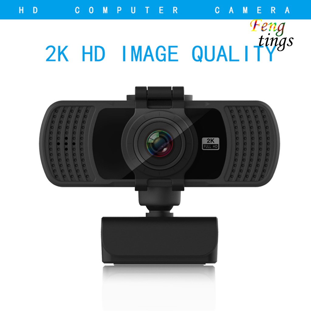 Webcam Webcam 2K Tự Động Lấy Nét USB Độ Phân Giải Cao Có Micro Cho Mac Laptop Video Live