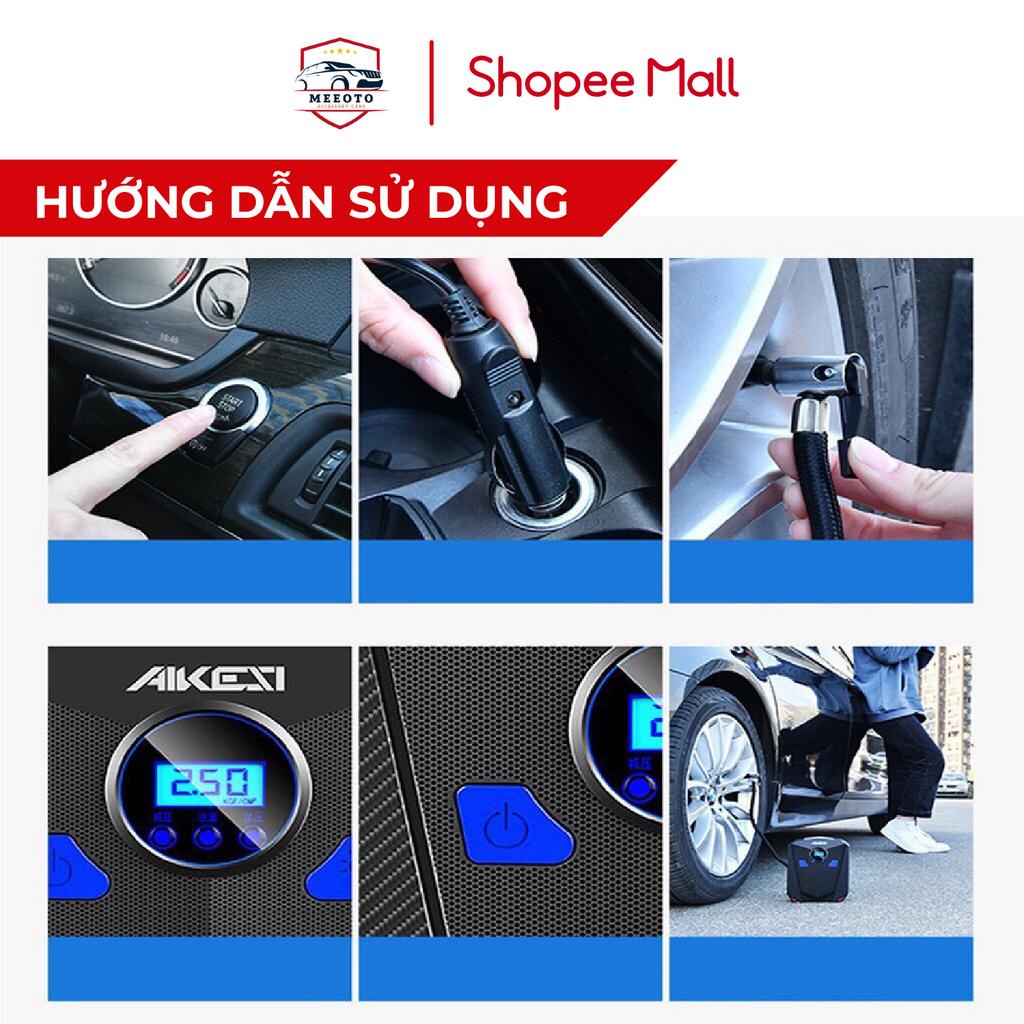 Bơm Lốp Ô Tô Điện Tử Tự Ngắt MEEOTO Aikesi