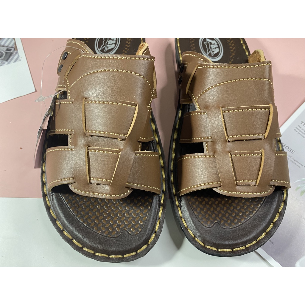 Dép da nam Thái Lan Footniks T99-01711M