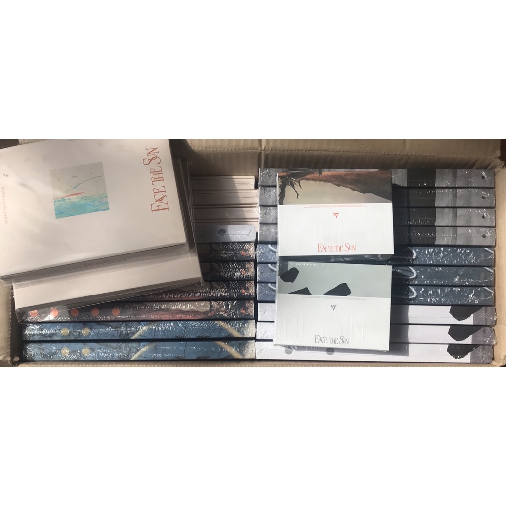 Seventeen - bộ album nhạc Face The Sun nguyên seal