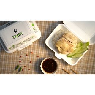 Hộp giấy Fest Choice 725 ml (PB001) đựng cơm,bún,... thân thiện với môi trường, Thương hiệu FEST, nhập khẩu Thái Lan