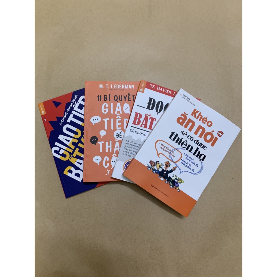 Combo Khéo ăn nói, đọc vị bất kỳ ai, giao tiếp bất kỳ ai, 11 bí quyết giao tiếp để thành công