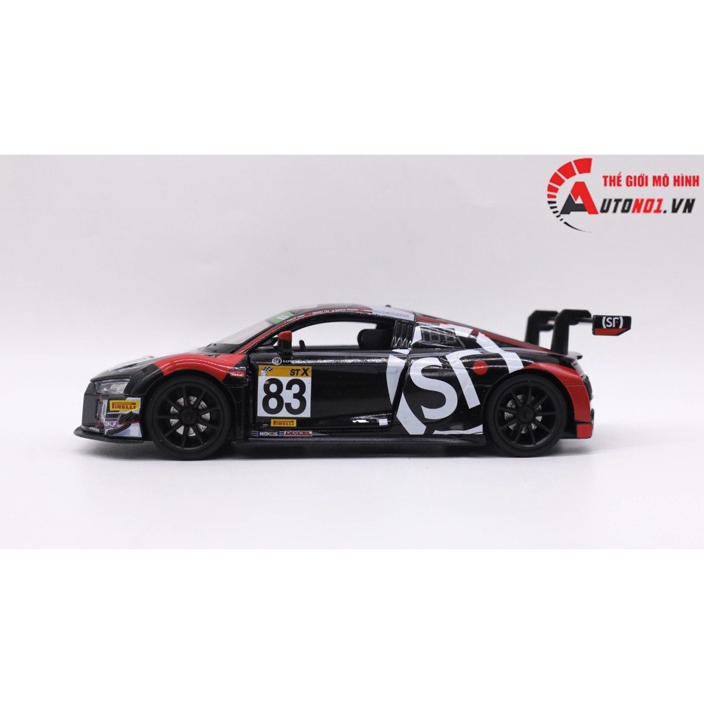 MÔ HÌNH XE AUDI R8 LMS GT3 2019 FUJI SUPER TEC 24H HOURS X WORKS RACING #83 1:32 MAKEDA 7783