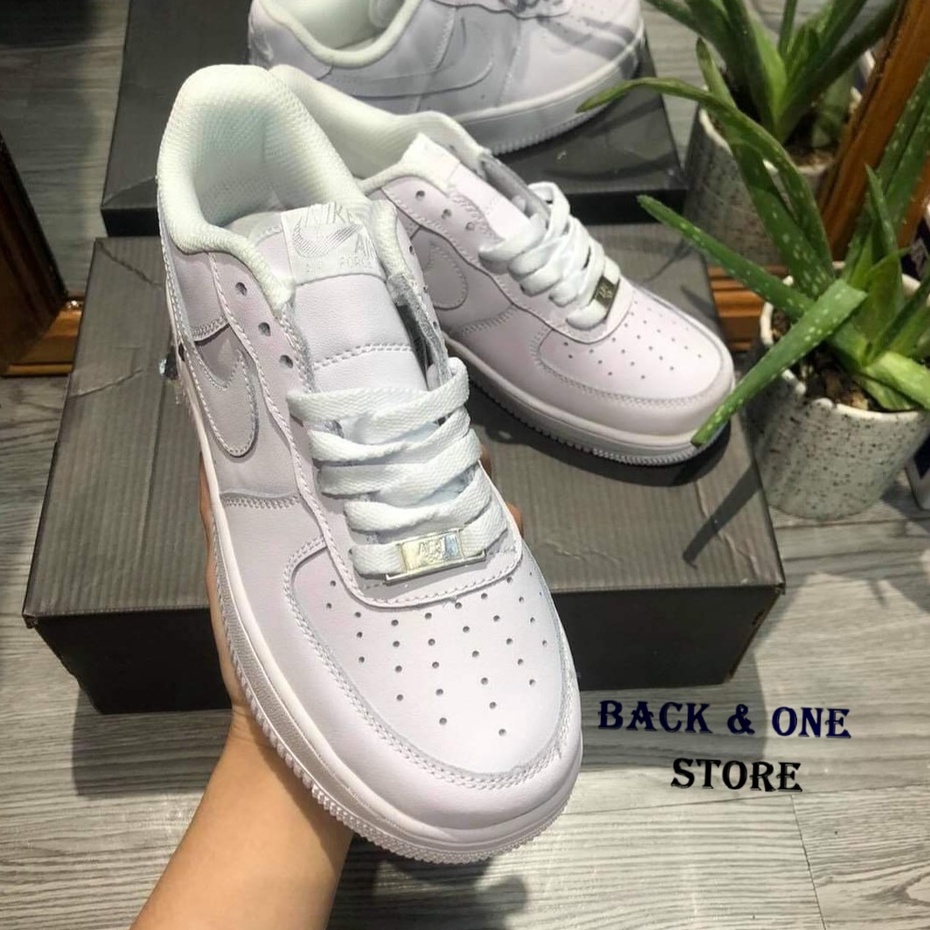 Giày Thể Thao Nam Nữ AF1 Full Trắng, Giày_Nike Trắng Bản Cao Cấp Full Box+ Bill | BigBuy360 - bigbuy360.vn
