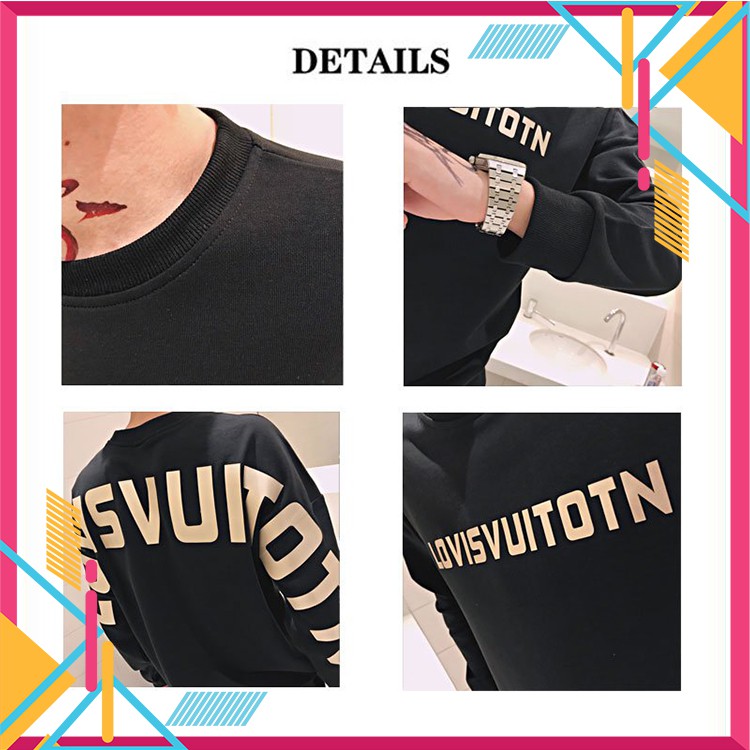 Áo Thun Nỉ In Decal Sắc Nét Lịch Lãm Cá Tính Nam | BigBuy360 - bigbuy360.vn