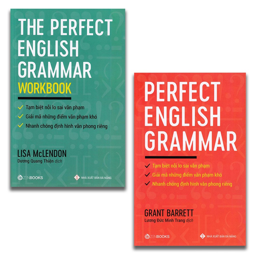 Sách - Combo 2 Cuốn The Perfect English Grammar - Guidebook & Work Book |  Shopee Việt Nam