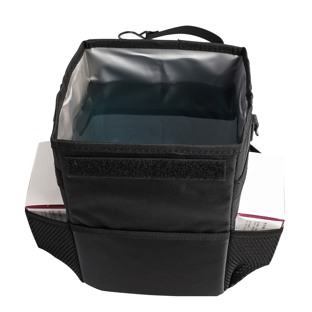 Thùng Đựng Rác Bằng Vải Oxford Chống Nước Thông Dụng Có Thể Gập Lại Cho Ghế Sau Xe Hơi