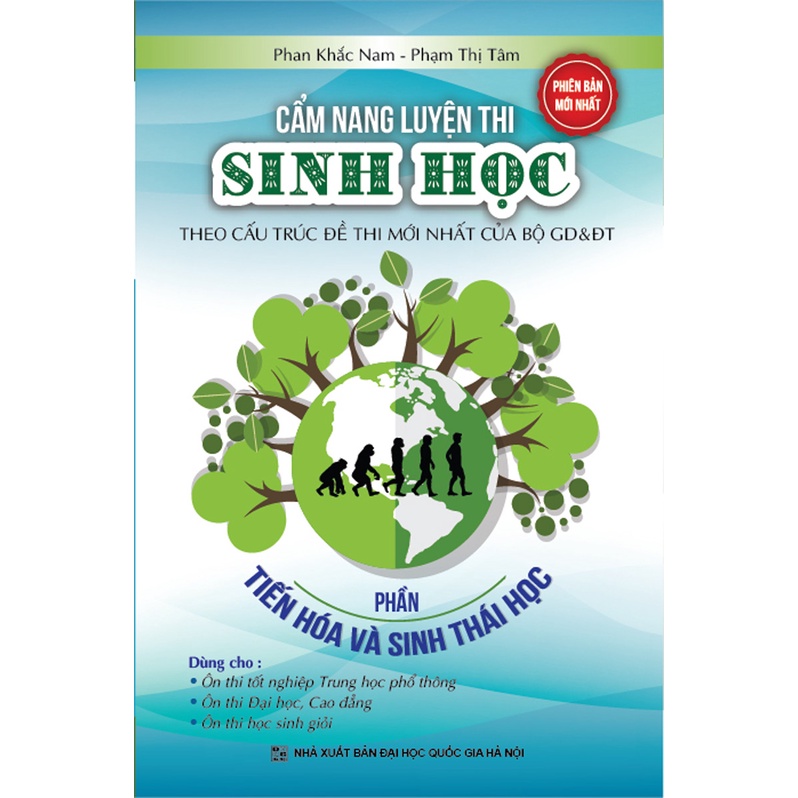 Sách - Combo Cẩm Nang Luyện Thi THPT Quốc Gia Sinh Học (Bộ 2 Cuốn)