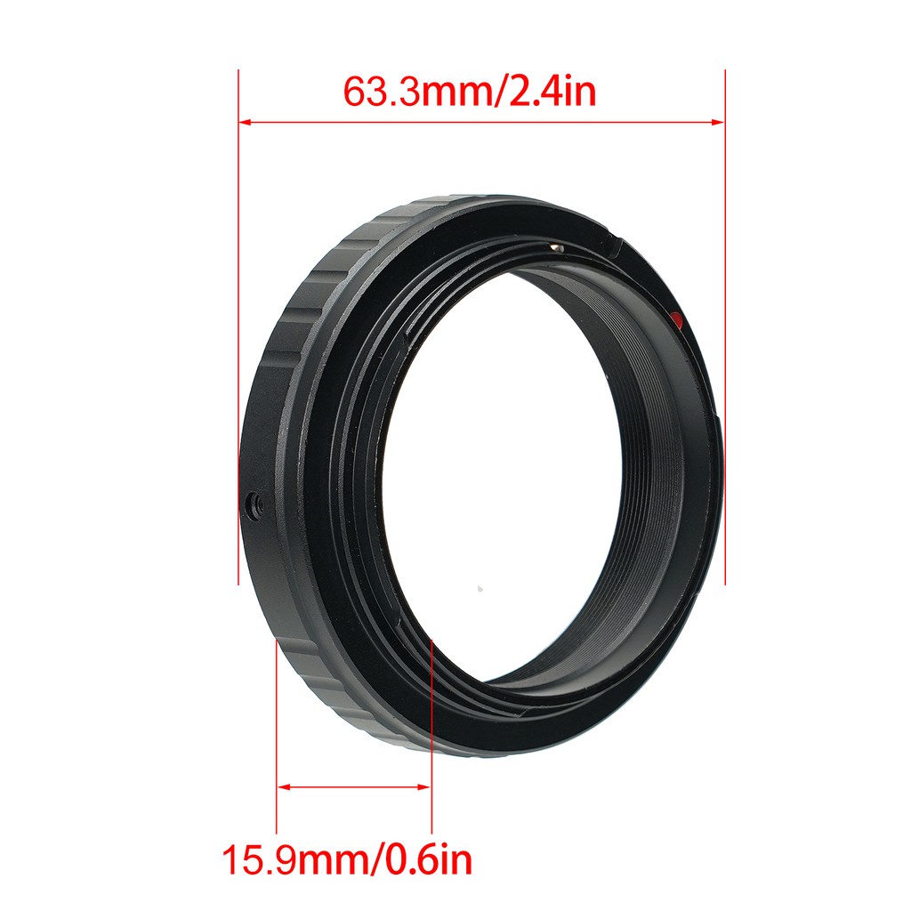 SVBONY SV195 T-Ring,Wide 48mm T-Ring for Canon EOS Cameras Telescope Photography