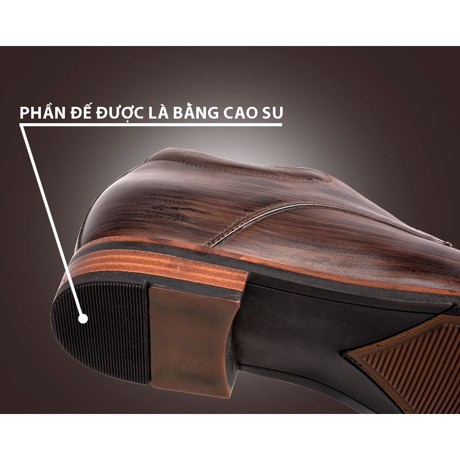 [ 6CM ] Giày Tăng Chiều Cao Nam T&amp;TRA A200NT