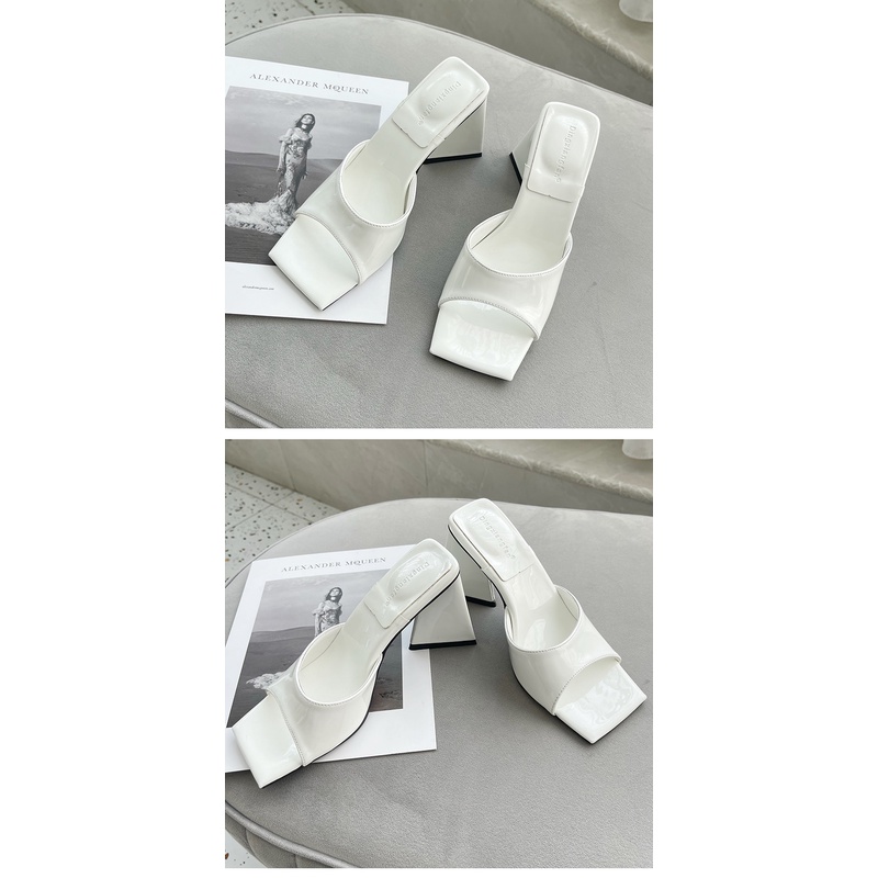 Giày Cao Gót Bằng Da Cao Cấp 3.15 Inch Size 35-42