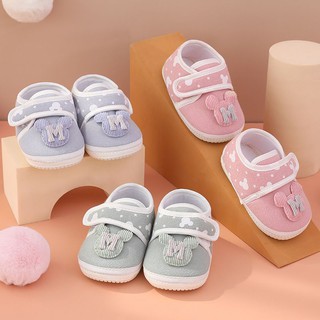 (Hàng đẹp) Giầy tập đi đế cao su mềm chống trơn trượt cho bé trai và gái đủ size 12/13/14/15