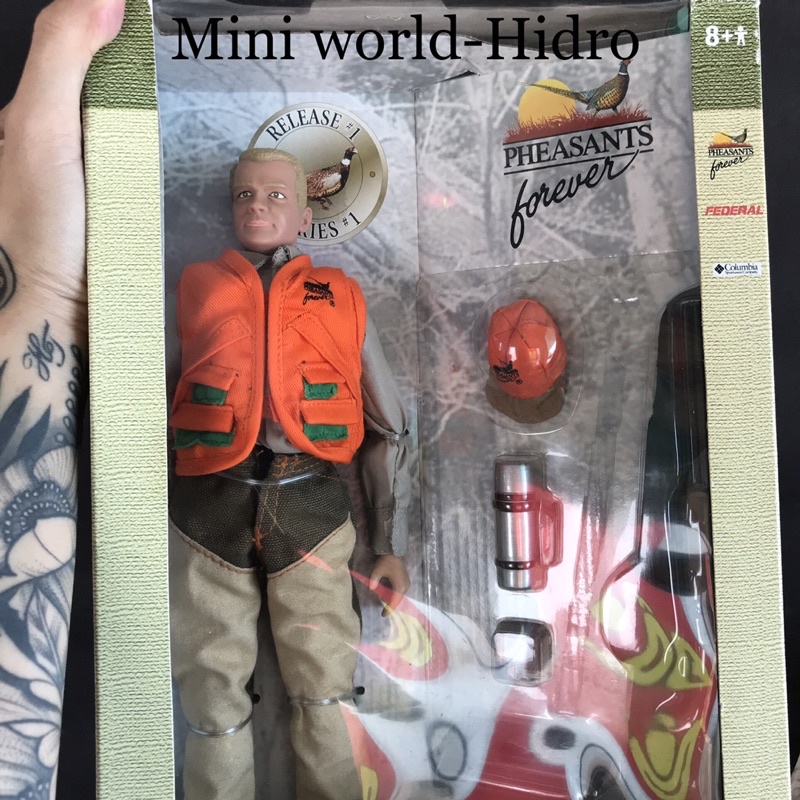 Búp bê Ertl Outdoor Sportsman Figure, Ringneck Pheasant 12&quot; Figure, Ken - Gi Joe