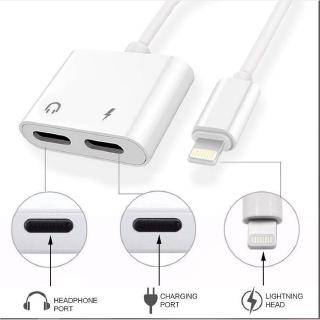 Dây Cáp Sạc Và Tai Nghe 2 Trong 1 Chuyển Đổi Lightning / Lightning Sang 3.5 mm Cho IPhone Huawei IOS