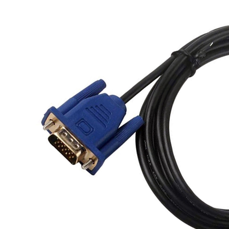 Dây cáp nối đầu HDMI với đầu VGA D-SUB loại đực dành cho màn hình HDTV/máy tính chiều dài 1m