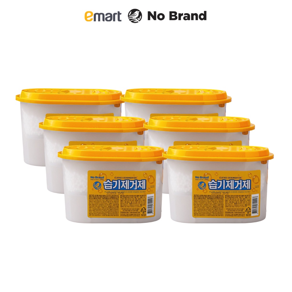 Combo 6 Hộp Hạt Hút Ẩm Tránh Ẩm Mốc Dùng Trong Tủ Quần Áo, Giày, Tủ Trưng Bày No Brand 300g - Emart VN