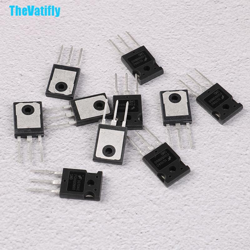 Bộ 10 món linh kiện điện tử Fgh60N60Smd Fgh60N60 600v 60a Igbt