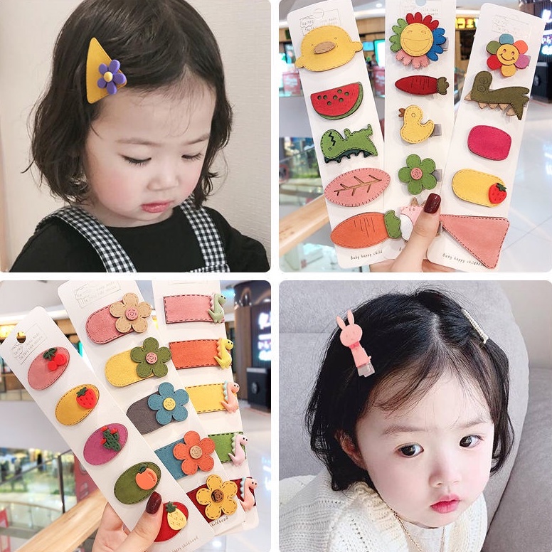 Kẹp Tóc Hình Chú Vịt Vàng Nhỏ Xinh Đáng Yêu Cho Bé Gái