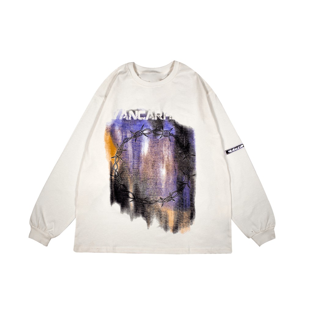 DECAO Áo pull vòng kẽm gai