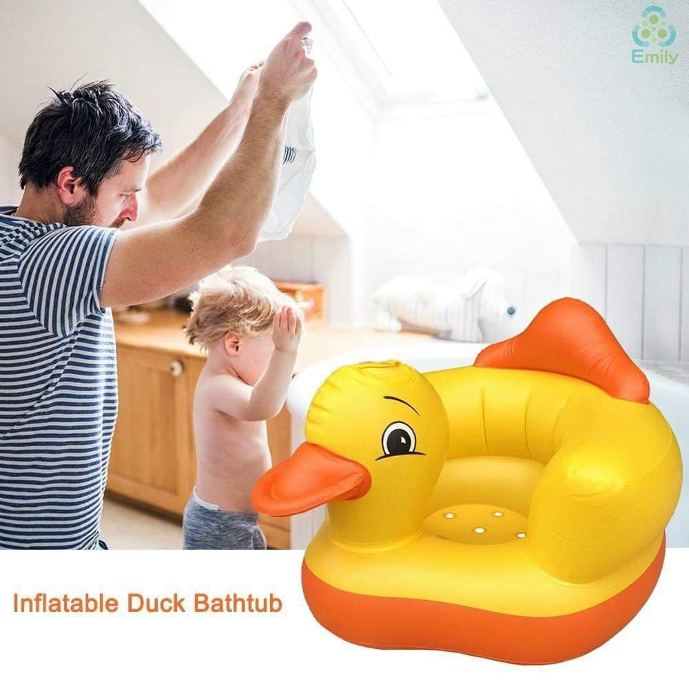 Ghế hơi tập ngồi Hình con Vịt dễ thương cho bé